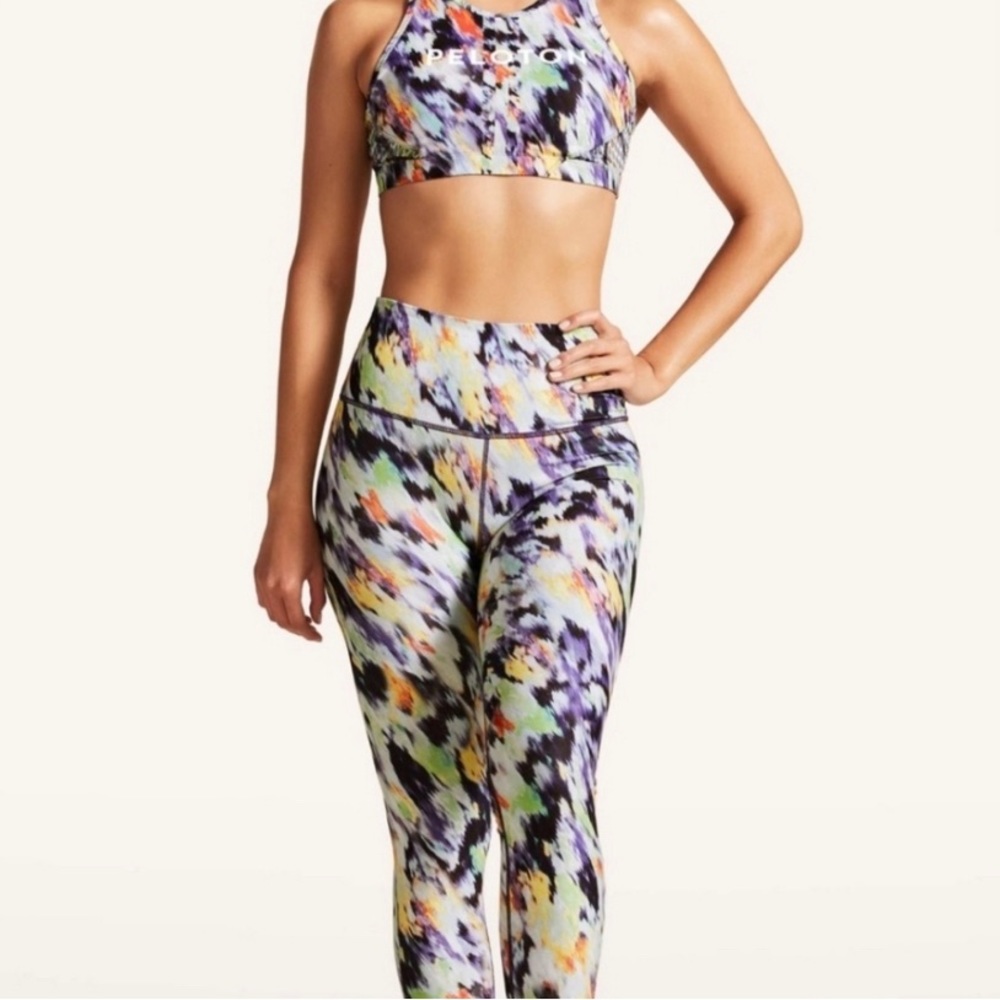 Peloton WITH set reversible pants and top